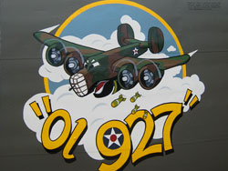 B-24 Ol' 927 Nose Art